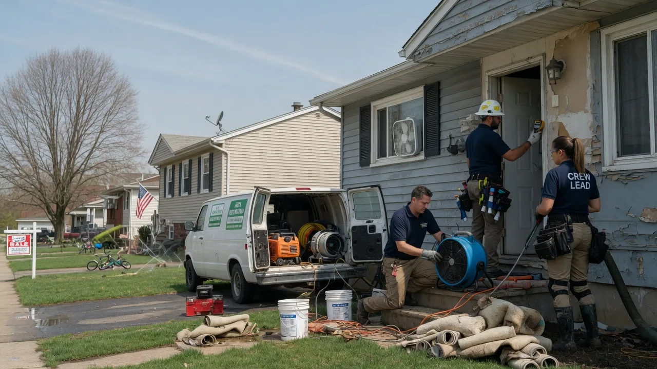 Flood Cleanup in Sulphur Springs, OH near me