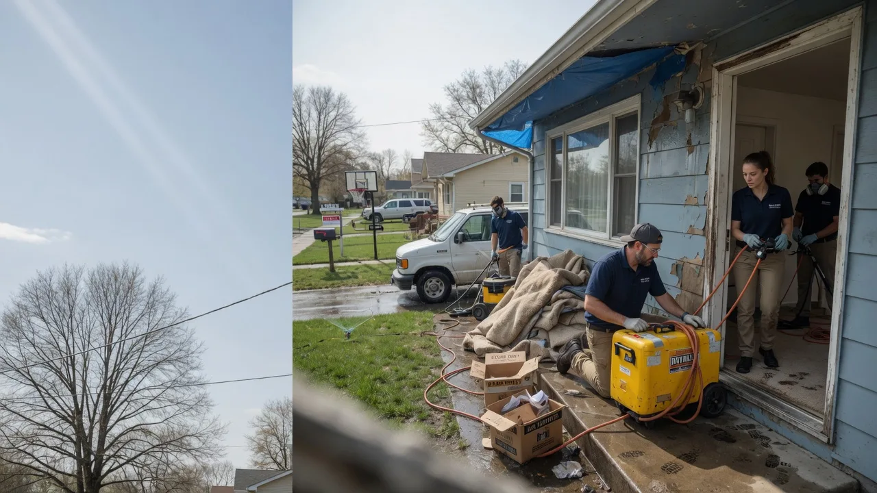 Basement Flood Cleanup in Sulphur Springs, OH near me